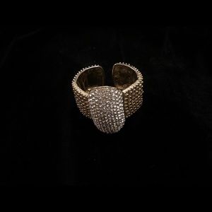 Gold and Rhinestone bracelet